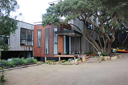 Apartment front